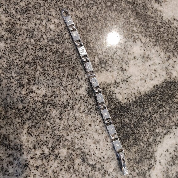 Vintage Men's  Metal bracelet - Made In Italy - Picture 2 of 16